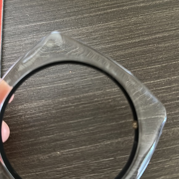 ALEXIS BITTAR Square Lucite® Bangle Bracelet - Picture 11 of 12